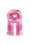 ONLY Écharpe ONLMIA CHECK SCARF CC, Rouille orange, Taille Unique
