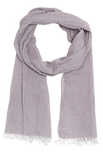 Mustang - Echarpe - Uni - Femme Gris Grau ash 135 Taille unique