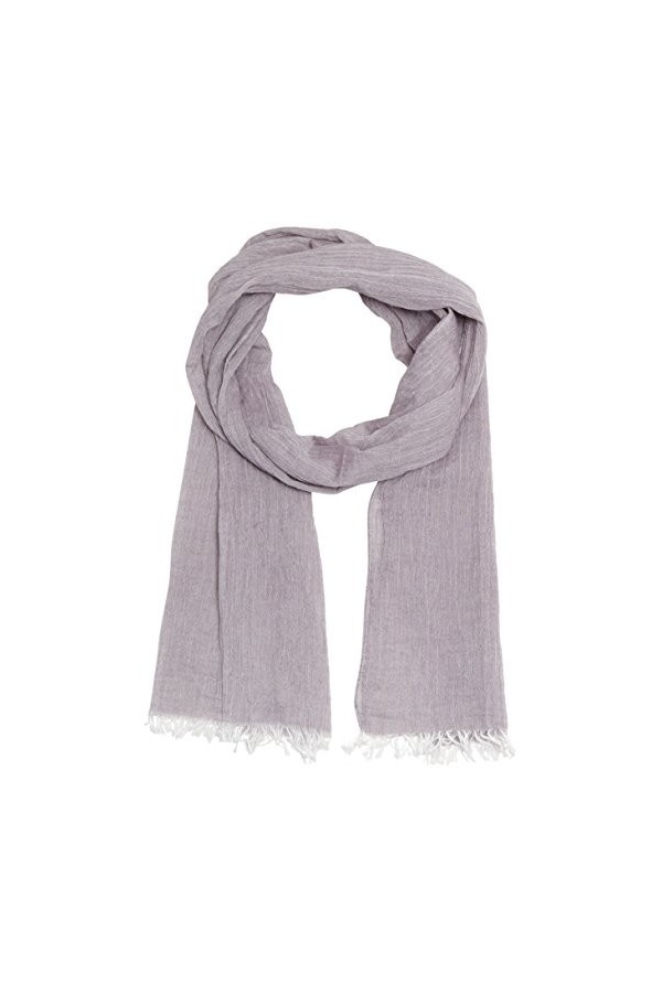 Mustang - Echarpe - Uni - Femme Gris Grau ash 135 Taille unique