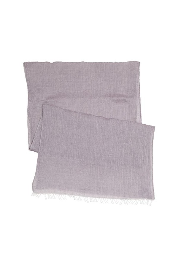 Mustang - Echarpe - Uni - Femme Gris Grau ash 135 Taille unique