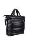 TOM TAILOR Denim Eve, Sac Cabas zippé M Femme, Noir