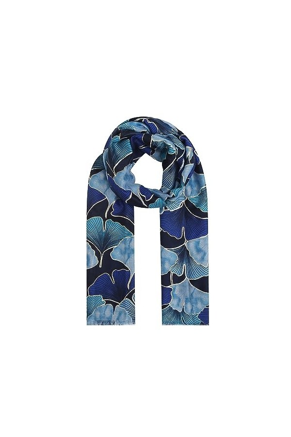 Ever Bloom Écharpe pour femme avec motif floral pour lhiver, lautomne, élégant, écharpe de couverture, écharpe dhiver chau