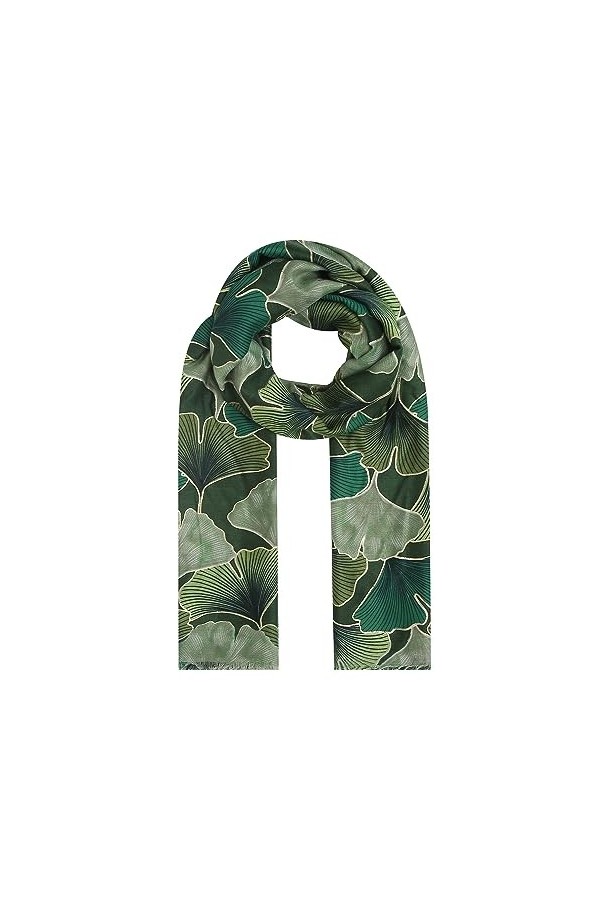 Ever Bloom Écharpe pour femme avec motif floral pour lhiver, lautomne, élégant, écharpe de couverture, écharpe dhiver chau