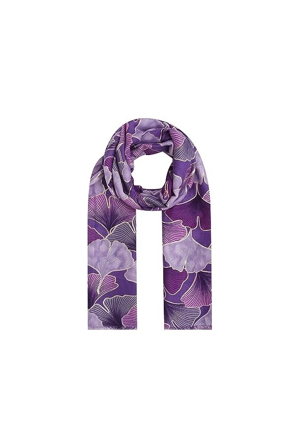 Ever Bloom Écharpe pour femme avec motif floral pour lhiver, lautomne, élégant, écharpe de couverture, écharpe dhiver chau