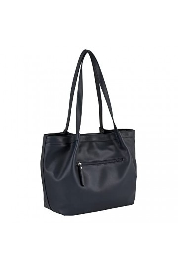Tom Tailor Violet, Shopper Femme, Mixte Maritime