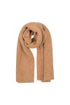 SPARKZ COPENHAGEN Kalista Knit Scarf Écharpe en Tricot, Dark Fudge, Taille Unique Femme