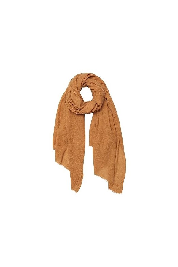 ESPRIT 083EA1Q308 Écharpe dhiver, 235/Caramel, Taille Unique Femme