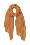 ESPRIT 083EA1Q308 Écharpe dhiver, 235/Caramel, Taille Unique Femme