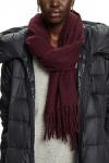 ESPRIT 993ea1q314 écharpe Mode, Aubergine, Taille Unique Femme