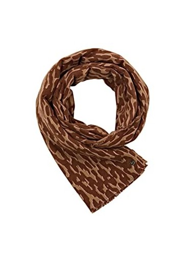 ESPRIT 102ea1q315 Écharpe Tendance, 210/Marron, Taille Unique Femme