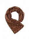 ESPRIT 102ea1q315 Écharpe Tendance, 210/Marron, Taille Unique Femme