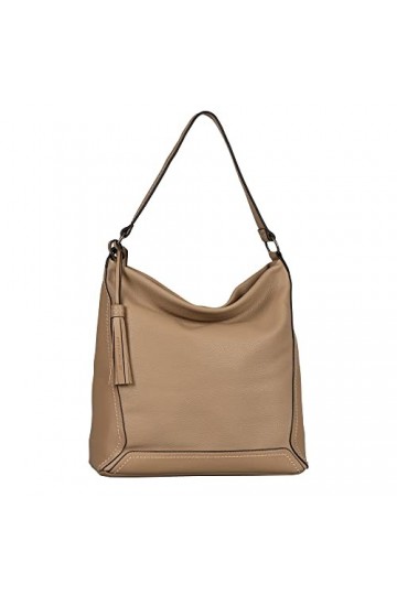 Tom Tailor Isa, Sac à bandoulière Femme, Beige, One Size