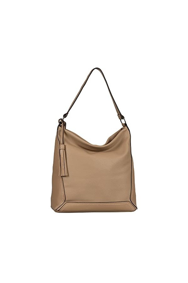 Tom Tailor Isa, Sac à bandoulière Femme, Beige, One Size