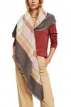 ESPRIT 082ea1q308 Écharpe Tendance, 030/Grey, Taille Unique Femme