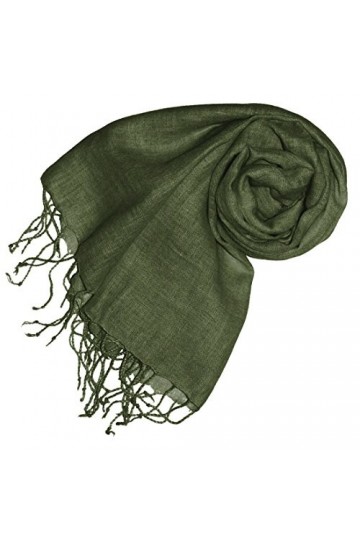 LORENZO CANA - Echarpe - Uni - Femme vert Olive