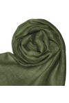 LORENZO CANA - Echarpe - Uni - Femme vert Olive