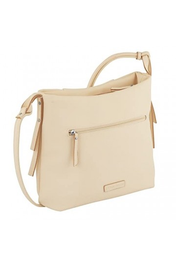 TOM TAILOR Melany, Sac à bandoulière Femme, Ecru, M