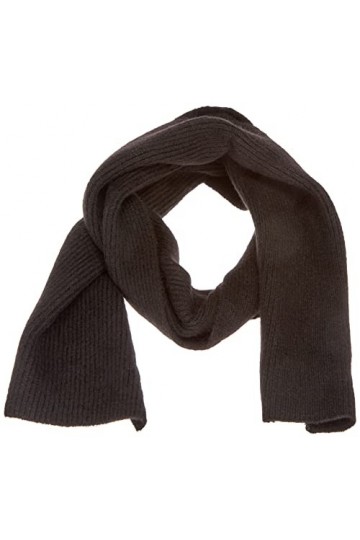 Superdry Studios Luxe Écharpe tricotée, Noir, Taille Unique Femme