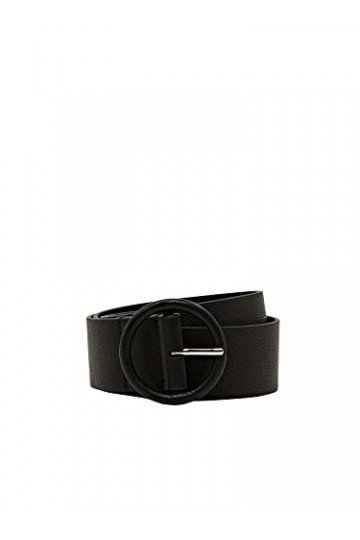 Esprit 023ea1s312 Écharpe de Mode, Noir, M Femme