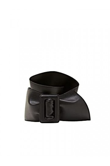 Esprit 023ea1s301 Écharpe de Mode, Noir, L Femme