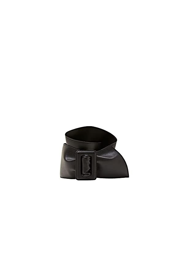 Esprit 023ea1s301 Écharpe de Mode, Noir, L Femme