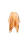 Desigual Kaftan_TIE Dye C Foulard Tendance, Orange, U Femme