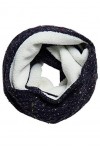 Superdry Gracie Cable Snood Écharpe pour Temps Froid, Candy Pink Tweed, OS Taille Fabricant:OS Femme