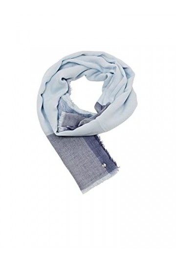 ESPRIT 013Ea1Q308 Écharpe de Mode, Pastel Blue, Taille Unique Femme