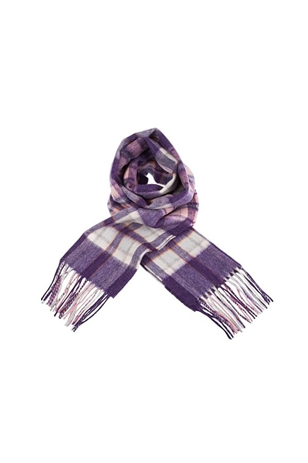 Édimbourg 100 % laine dagneau écossais écossais multicolore écharpe châle enveloppant laine dhiver chaude longue douce écha