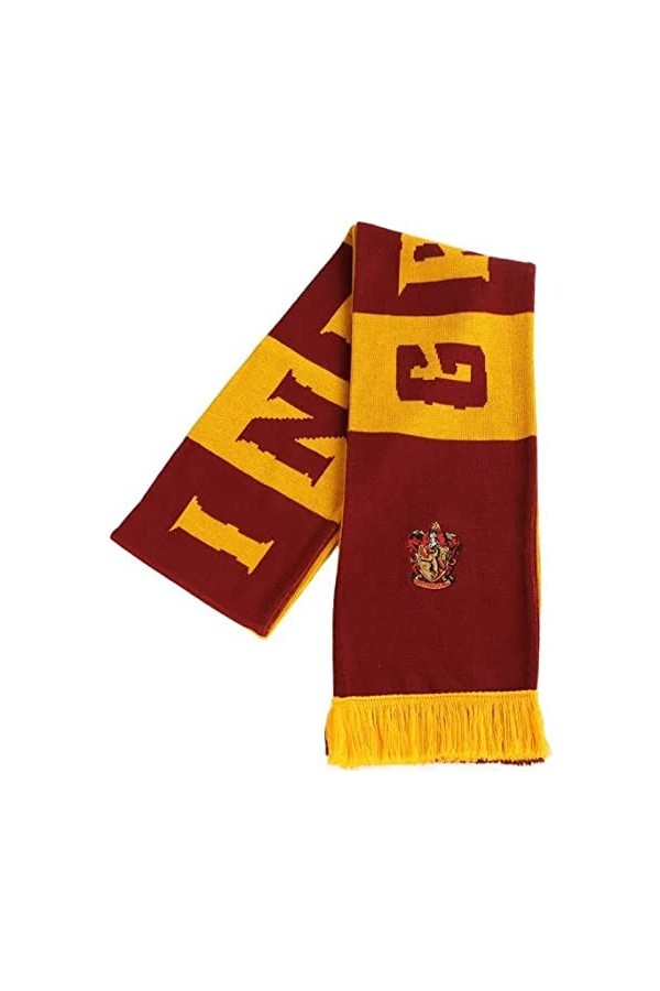 Terminal Harry Potter : Gryffindor Long Length Embroidered Scarf Écharpe 