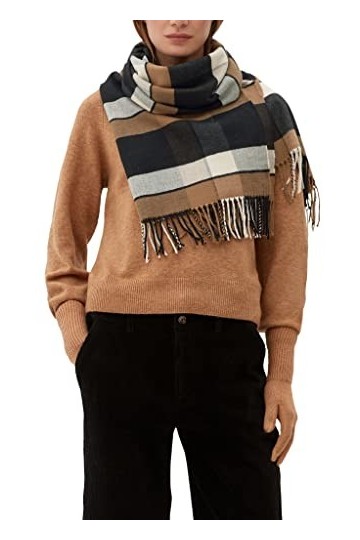 s.Oliver 10.2.17.25.277.2122259 Écharpe, 77D7, 1 Femme