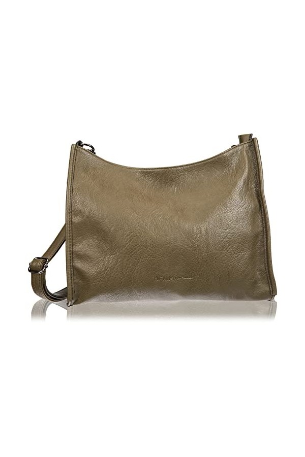 TOM TAILOR Denim Evi, Sac à bandoulière Femme, Blanc