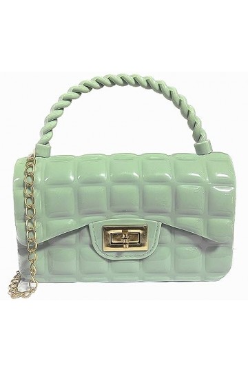 Hjkiopc Petite chaîne sac à bandoulière pour femme,Sac à Bandoulière Femme,Sac Bandoulière Tendance, Epaule Crossbody Sac à M