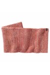 Jack Wolfskin, Snow Flurry Loop , Écharpe Tricotée, Rouge Corail, 0, Femme