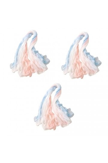 SOIMISS Rebozos Para Mujer 3 Pièces Foulards Pour Femmes En Mousseline De Soie Écharpe DÉté Écharpe Femmes Écharpe Femmes Ch