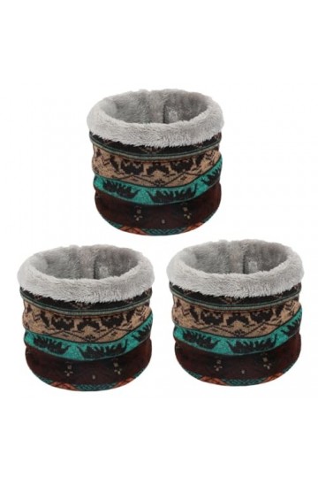 ibasenice Écharpe De Ski 3 Pièces Foulards Pour Femmes En Peluche Bavoir Cache-Cou Écharpe Miss Hiver Écharpe De Mode