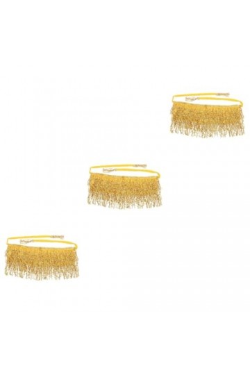 TENDYCOCO 3 Pièces Sequin Gland Hanche Écharpe Ceintures Pour Femmes Foulards Inde Hanche Écharpe Sequin Hanche Écharpe Hanch