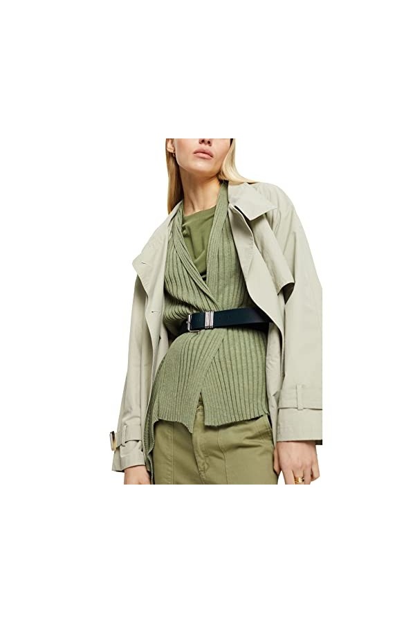 ESPRIT 023ea1s310 écharpe Mode, Vert Sarcelle, 85 cm Femme