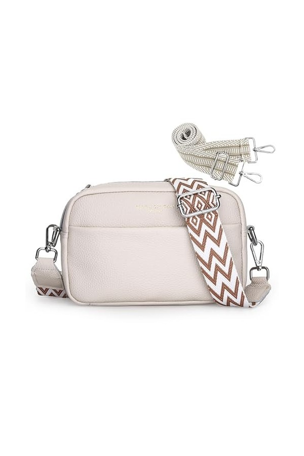 Sac&nbsp;Bandoulière&nbsp;Femme&nbsp;Cuir&nbsp;Véritable&nbsp;Petit&nbsp;Sac&nbsp;Bandouliere&nbsp;Femme&nbsp;avec&nbsp;2&nbsp;Large&nbsp;Sangle&nbsp;3&nbsp;Grands&nbsp;Compartiments&nbsp;Sac&nbsp;a&nbsp;Main&nbsp;Sacoch