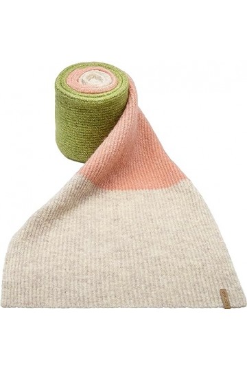 CHILLOUTS Galaxina Scarf Écharpe, Beige/pêche/Vert, Taille Unique Femme