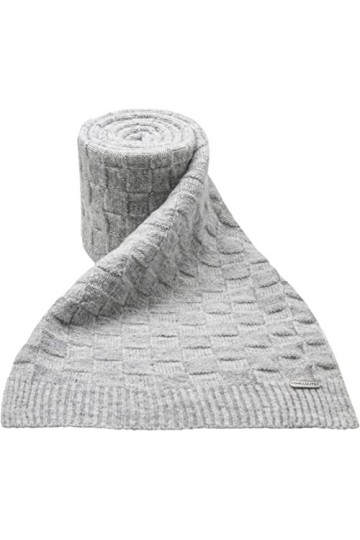 CHILLOUTS Giovana Scarf Écharpe dhiver, Gris Clair, Taille Unique Femme