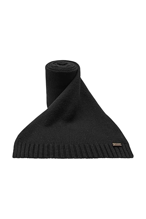 CHILLOUTS Grady Scarf Écharpe dhiver, Noir, Taille Unique Femme