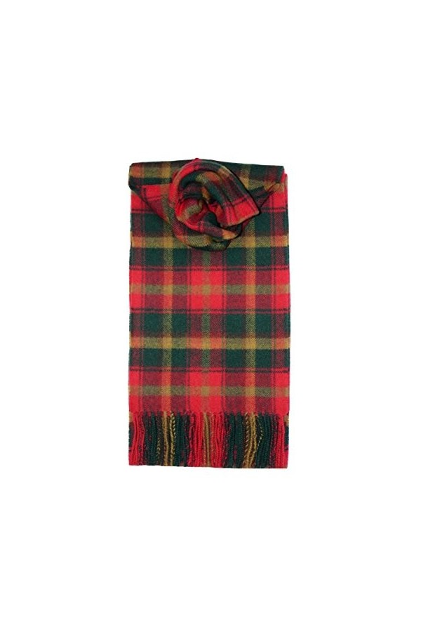 I Luv LTD Mapleleaf tartan Echarpe en laine dagneau