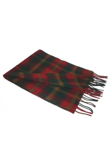 I Luv LTD Mapleleaf tartan Echarpe en laine dagneau