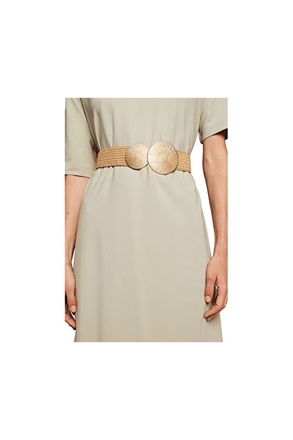 ESPRIT 043ea1s304 Écharpe de Mode, 290/beige Clair, S Femme