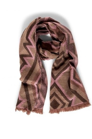 Street One A572150 Écharpe Imprimée, Rocky Brown, A Femme