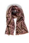 Street One A572150 Écharpe Imprimée, Rocky Brown, A Femme