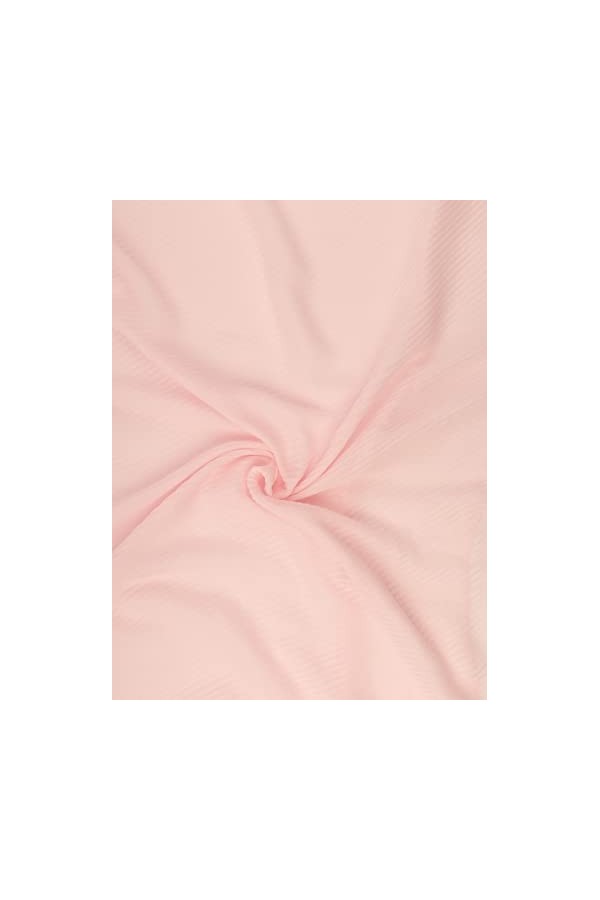 ApartFashion Écharpe Unie, Rose, Taille Unique Femme