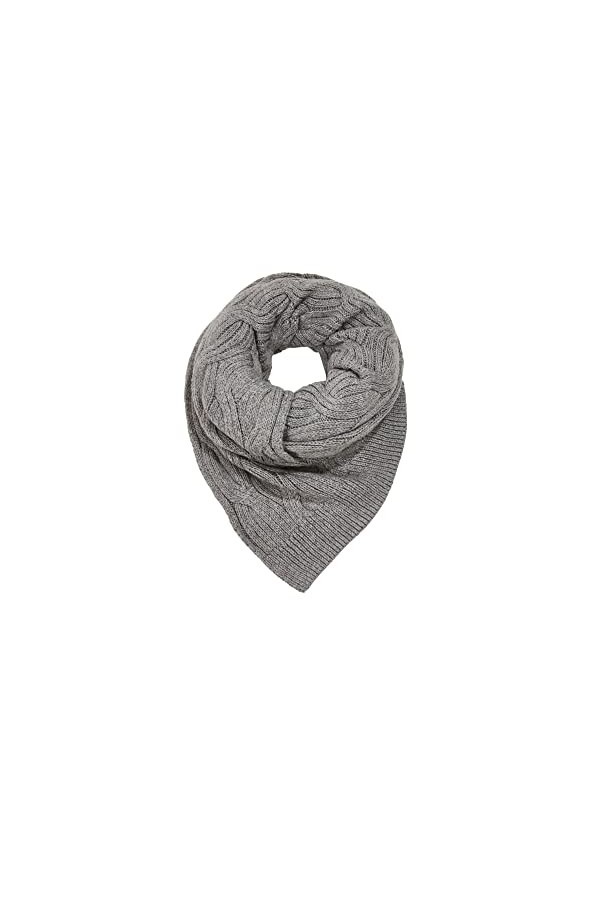 Esprit Accessoires 111ea1q305 Écharpe tendance, 019/Gunmetal 5, Taille unique Femme