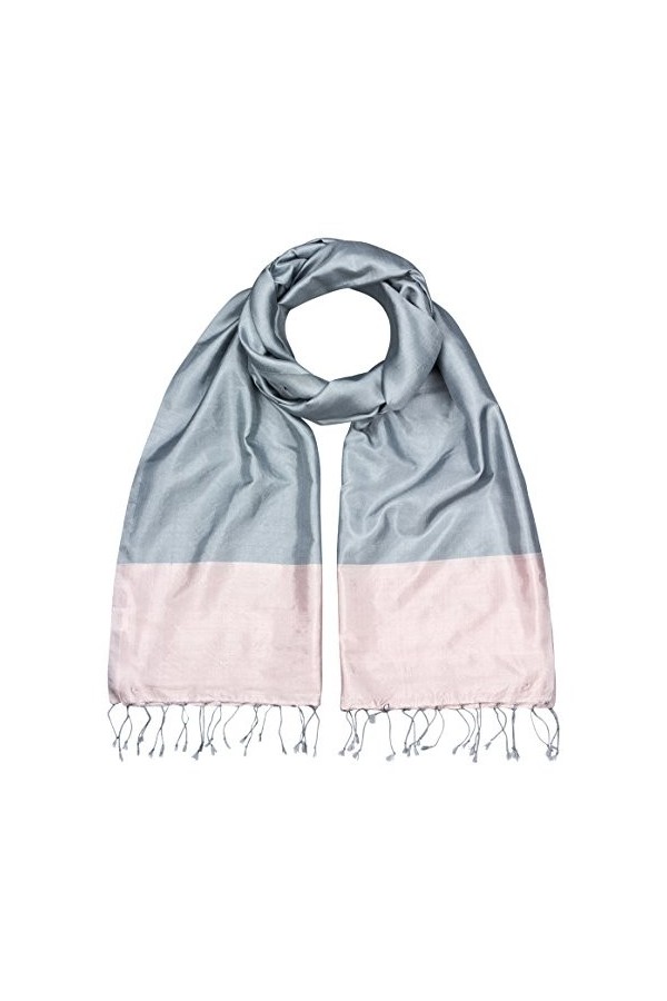 Maharanis - Echarpe - Femme - Gris - Taille Unique